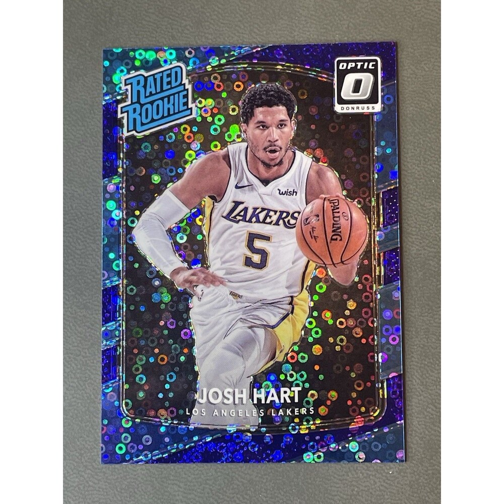 2017-18 Donruss Optic Rated Rookie Josh Hart #171 Purple Prizm Fast Break /155